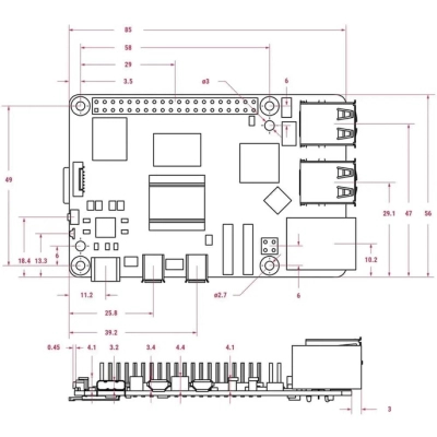 Мікро ПК Raspberry Pi 5 8GB (RPI5-8GB/RPI504)