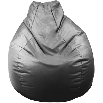 Крісло-мішок Примтекс плюс Pumba M LUX HL-95, тканина, Grey graphite (Pumba M LUX HL-95)