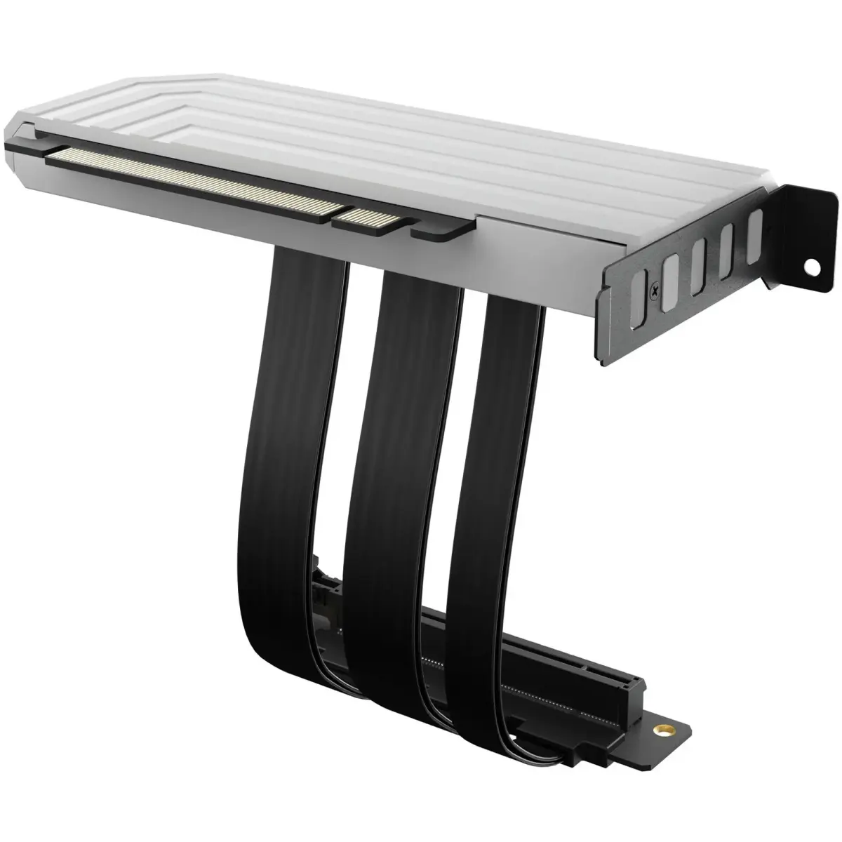 Райзер Hyte PCIE 4.0 Luxury Riser Cable 200mm White (CA-Y101-PCIE Riser Cable-white)