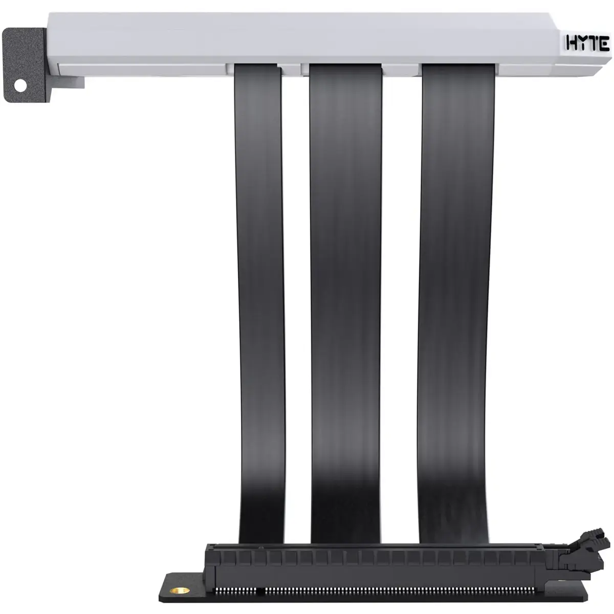 Райзер Hyte PCIE 4.0 Luxury Riser Cable 200mm White (CA-Y101-PCIE Riser Cable-white)