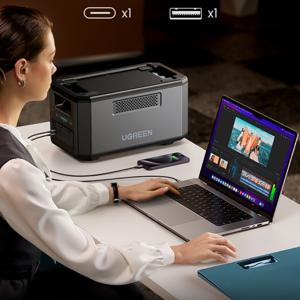 Батарея розширення Ugreen Power EB2000  2048Wh LiF ePO4  EB2000 UGREEN (EB2000) (1763274)