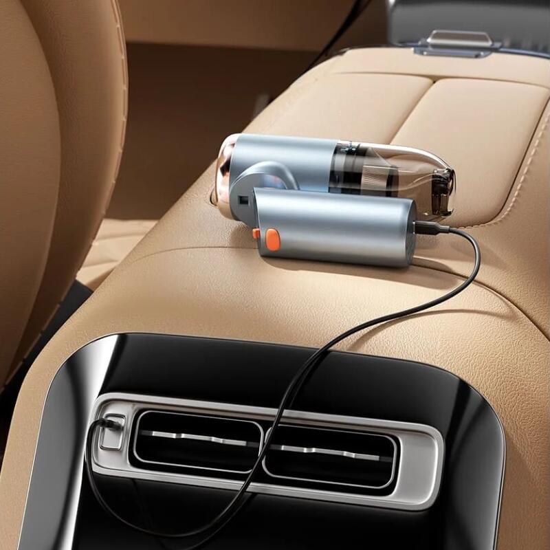 Автомобільний пилосос Vention 5000Pа 70W Li-Ion USB-C 4000мА/г синій (KRAL0) (1778593)