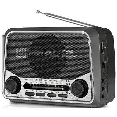 Портативний радіоприймач REAL-EL X-525 Grey