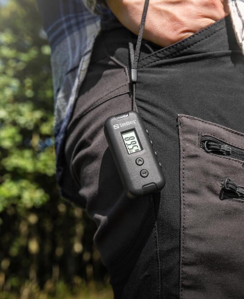 Радіоприймач Sandberg FM кишеньковий (батарейки AAA) з навушниками (421-00)