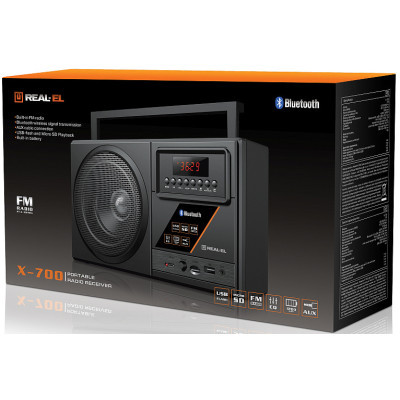 Портативний радіоприймач REAL-EL X-700