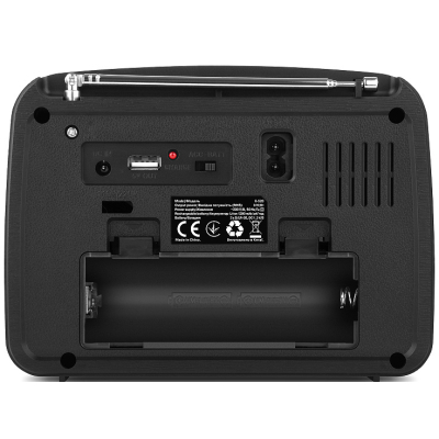 Радіоприймач REAL-EL X-520 Black