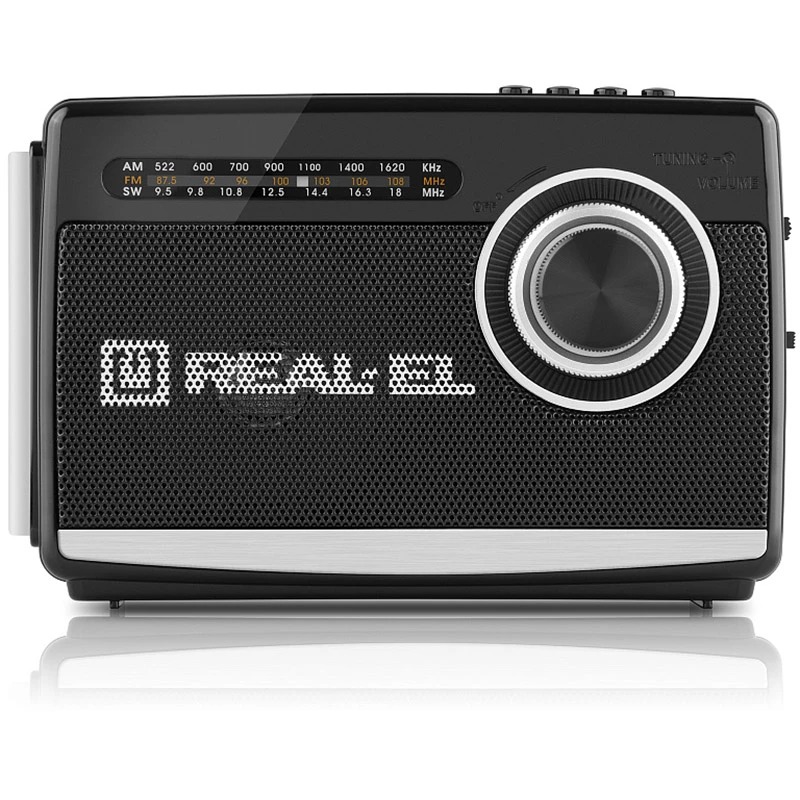 Портативний радіоприймач REAL-EL X-510 Black (EL121800003)