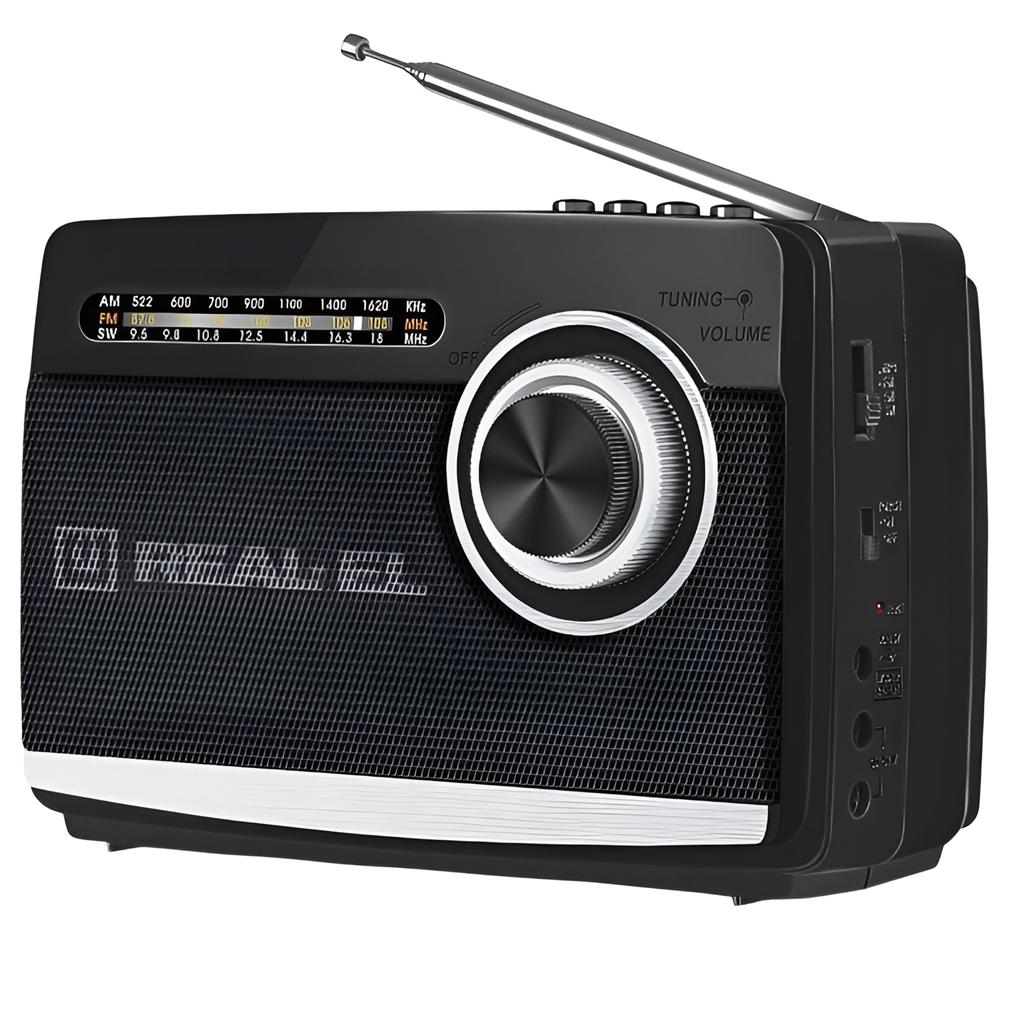 Портативний радіоприймач REAL-EL X-510 Black (EL121800003)