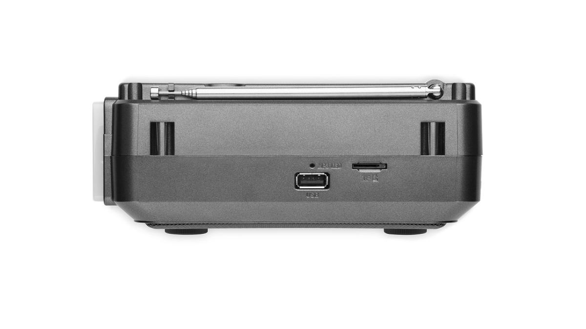 Портативний радіоприймач REAL-EL X-525 Grey (EL121800004)