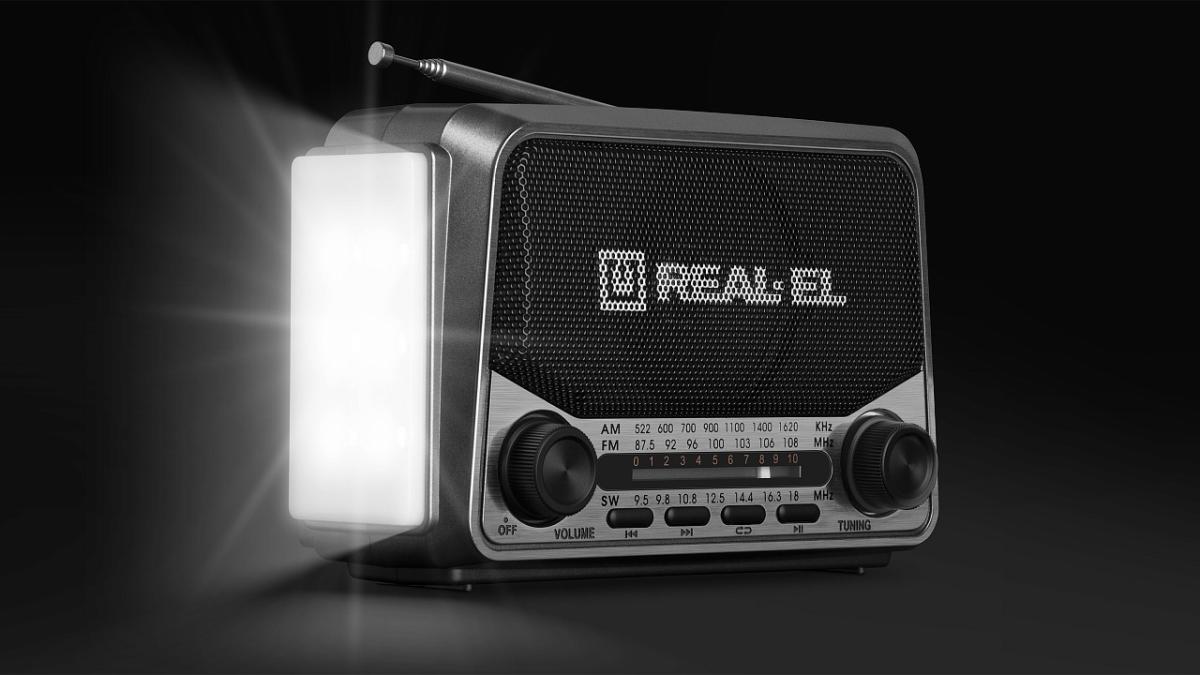 Портативний радіоприймач REAL-EL X-525 Grey (EL121800004)