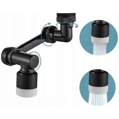 Аератор для змішувача Noveen XL1059 Black з поворотом 1080°