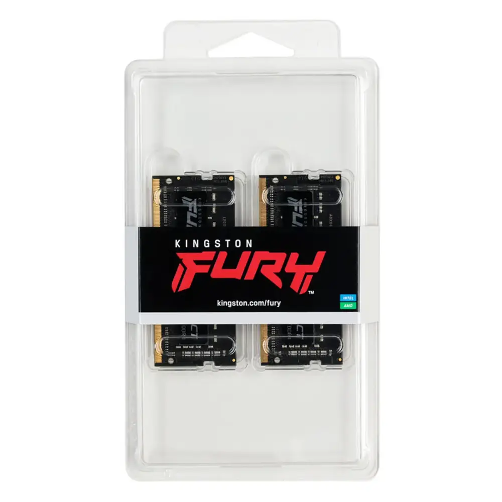 Модуль пам`ятi SO-DIMM 2x16GB/3200 DDR4 Kingston Fury Impact (KF432S20IBK2/32)