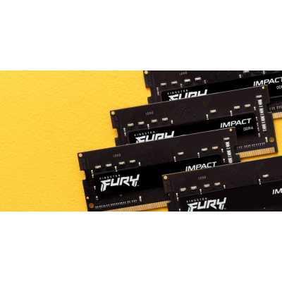 Модуль пам`ятi SO-DIMM DDR4 2x16GB/3200 Kingston Fury Impact (KF432S20IBK2/32)