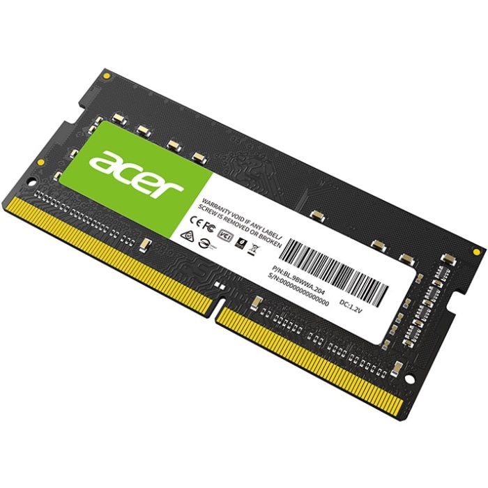 Модуль пам`ятi SoDIMM 16Gb DDR4 3200 MHz Acer SD100, Retail (BL.9BWWA.213)
