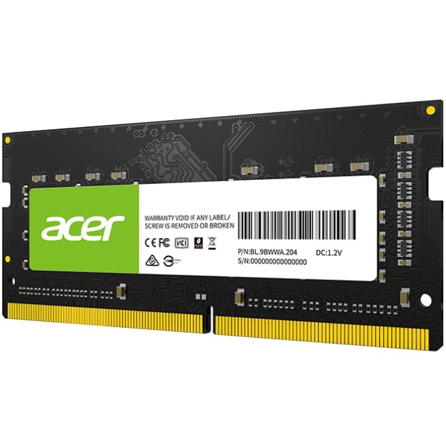 Модуль пам`ятi SoDIMM 16Gb DDR4 3200 MHz Acer SD100, Retail (BL.9BWWA.213)