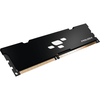 Модуль пам'яті для комп'ютера DDR4 16GB 3200 MHz Black Prologix (PRO16GB3200B4)