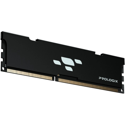 Модуль пам'яті для комп'ютера DDR4 16GB 3200 MHz Black Prologix (PRO16GB3200B4)