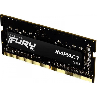 Модуль пам`ятi SO-DIMM 16GB/3200 DDR4 Kingston Fury Impact (KF432S20IB/16)