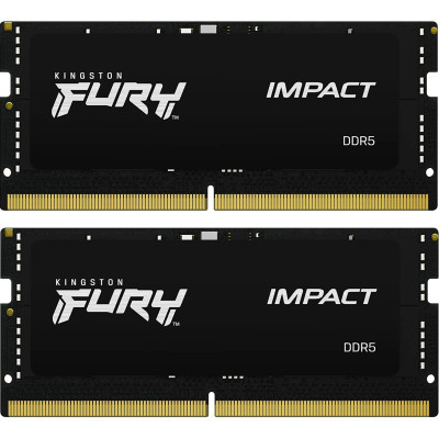 Модуль пам`ятi SO-DIMM 2x16GB/4800 DDR5 Kingston Fury Impact (KF548S38IBK2-32)