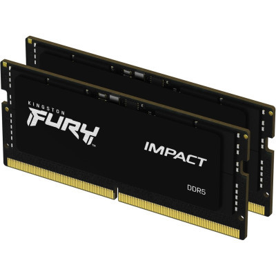 Модуль пам`ятi SO-DIMM 2x16GB/4800 DDR5 Kingston Fury Impact (KF548S38IBK2-32)