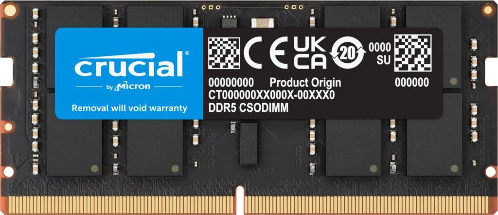 Модуль пам'яті Crucial 32GB DDR5-6400 CSODIMM CL52