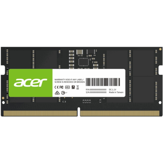 Модуль пам`ятi SoDIMM 32Gb DDR5 5600 MHz Acer SD200, Retail (BL.9BWWA.419)