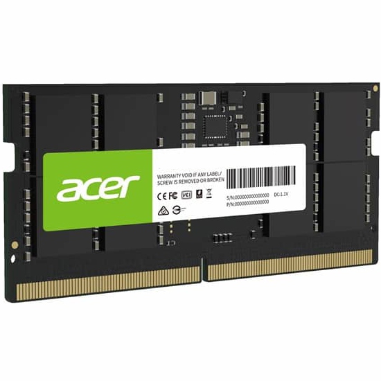 Модуль пам`ятi SoDIMM 32Gb DDR5 5600 MHz Acer SD200, Retail (BL.9BWWA.419)