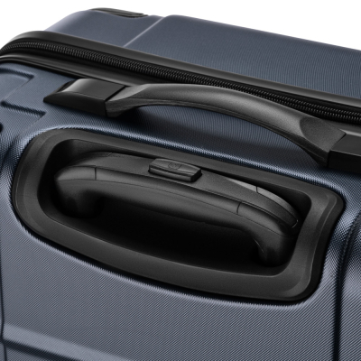 Валіза Wenger, Amplar, мала, пластик, 4 колеса, синя (653144)