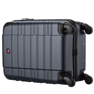 Валіза Wenger, Amplar, мала, пластик, 4 колеса, синя (653144)