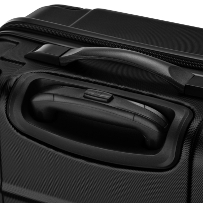 Валіза Wenger, Amplar, велика, пластик, 4 колеса, чорна (653140)