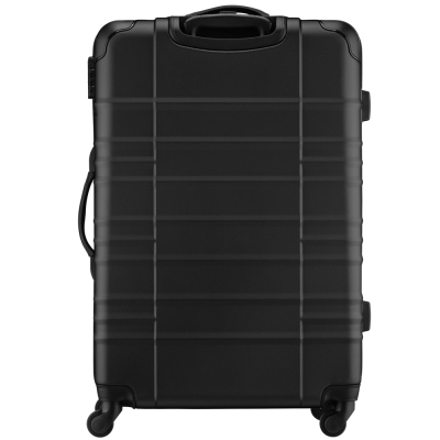 Валіза Wenger, Amplar, велика, пластик, 4 колеса, чорна (653140)
