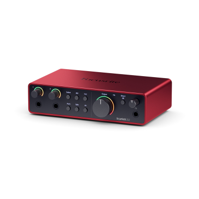 Аудіоінтерфейс Focusrite Scarlett 2i2 4th Gen (234619)