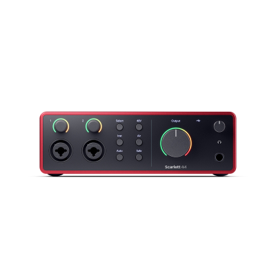 Аудіоінтерфейс Focusrite Scarlett 4i4 4th Gen (234621)