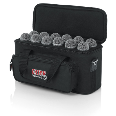 Чохол для звукового обладнання Gator 12 Microphones Bag (GM-12B)