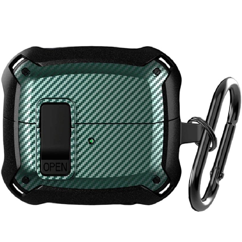 Чохол для навушників BeCover Protective для Samsung Galaxy Buds 3 FE Dark Green (715120)